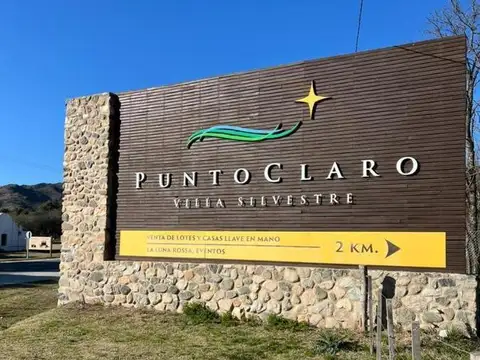 TERRENO EN VENTA URBANIZACION PUNTO CLARO VILLA SILVESTRE