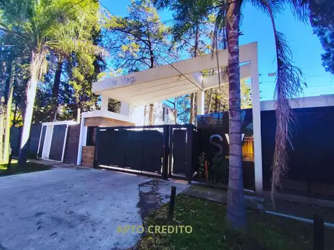 Barrio cerrado 4 ambientes.Permuta.Credito