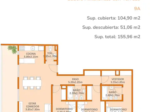 Departamento en Venta en Villa Urquiza, USD 329.328