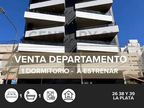 Venta departamento a estrenar 1 dormitorio