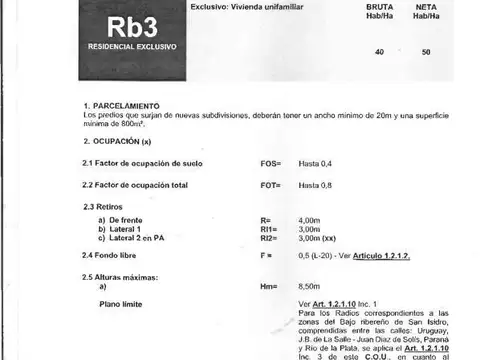 Terreno en Venta de 882,0 m2
