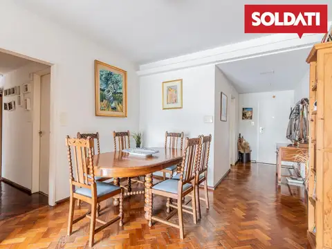 Departamento 4 ambientes con 2 baños