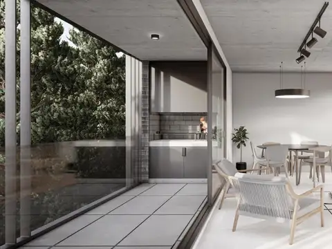 Departamento de 2 dormitorios con balcón y parrilla en Condos Paddock, Fisherton