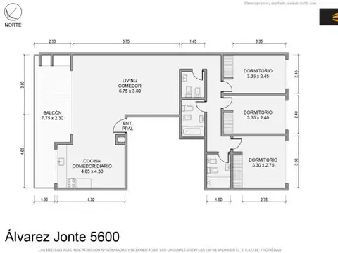 Departamento en Venta en Villa Luro, USD 273.000
