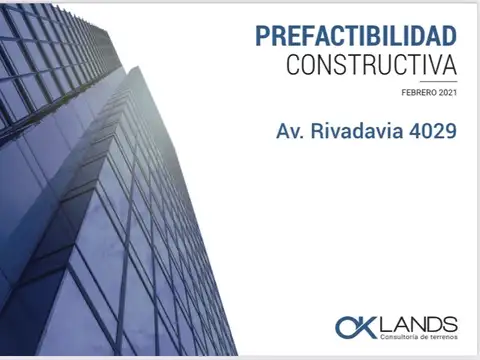 ¡¡¡ ALMAGRO PREMIUN !!! DOBLE FRENTE, SOBRE AV. RIVADAVIA AL 4.000, 50 METROS SUBTE LINEA "A"  