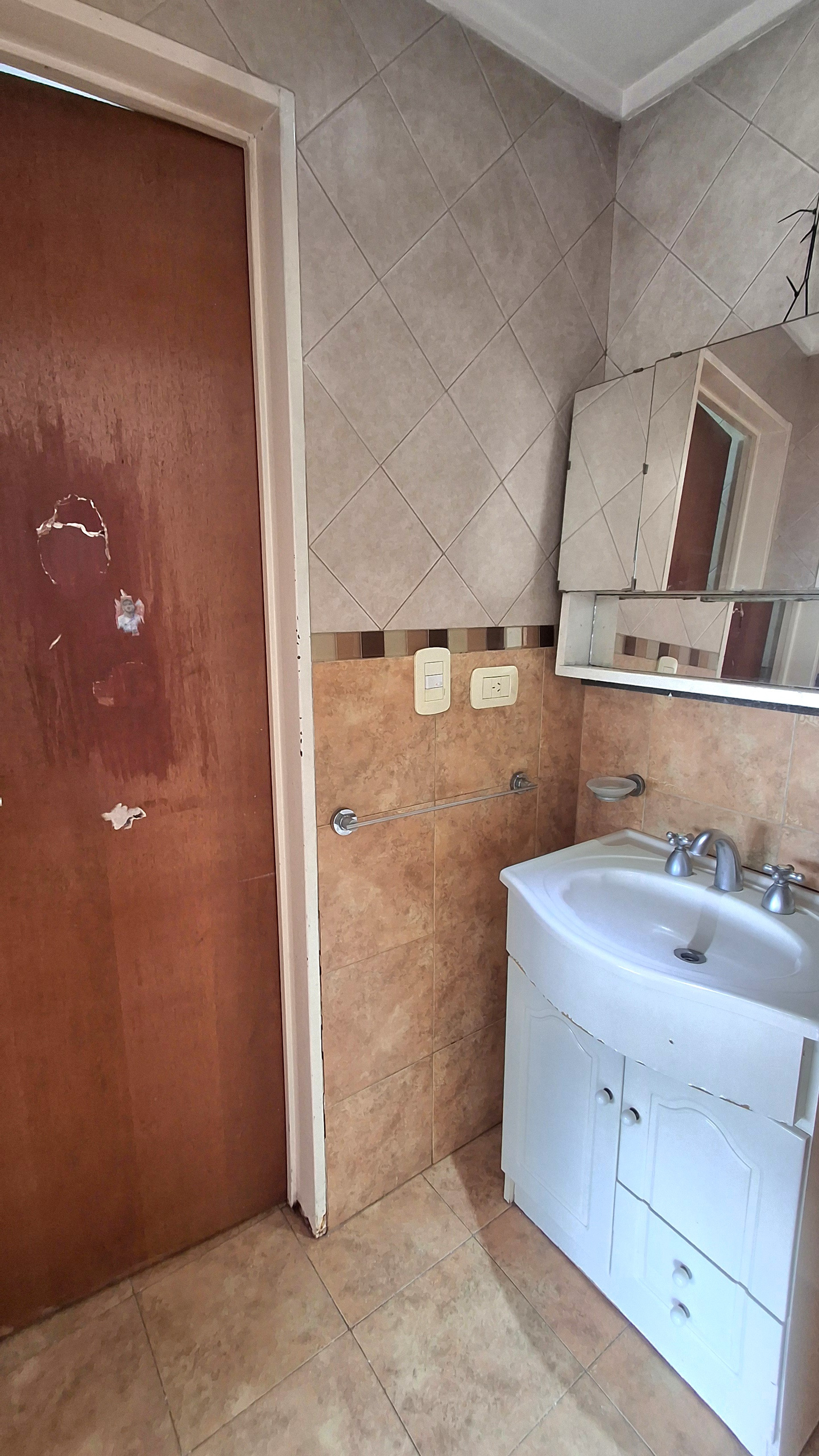 Departamento 2 ambientes con 1 baño