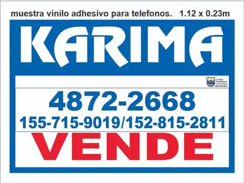Departamento Monoambiente con 1 baño