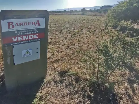 Terreno en Venta en Estacion Conlara, Santa Rosa de Conlara