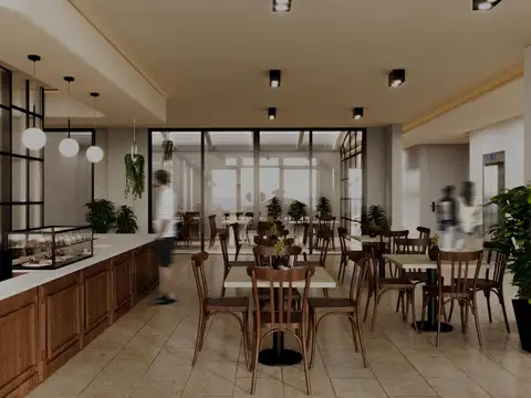 Departamento Monoambiente con 1 baño