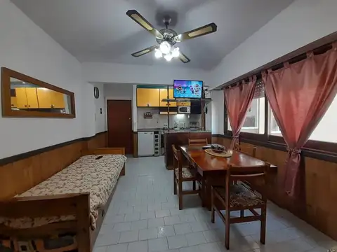 Departamento 2 ambientes con 1 baño