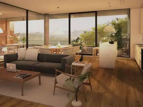 Departamento 3 ambientes con 2 baños