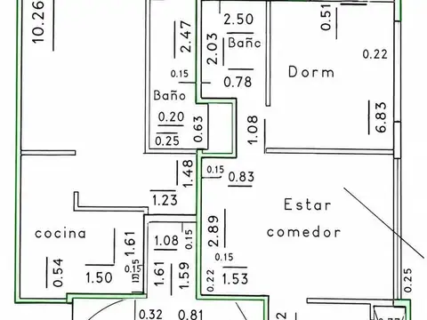 Departamento en Venta 40 años