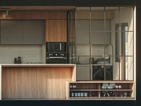 Departamento 4 ambientes con 2 baños