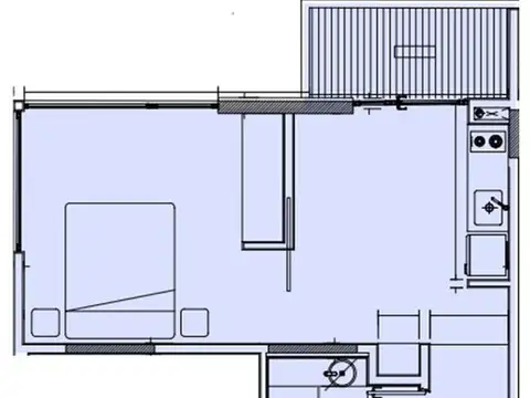 Departamento en Venta de 2 ambientes