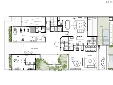 Departamento Monoambiente con 1 baño