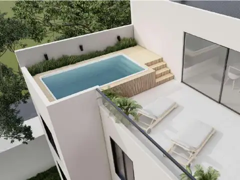 Departamento 3 ambientes con 1 baño