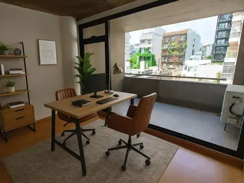 Oficina en alquiiler - 50 m2 - con cochera.-