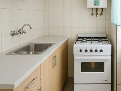Departamento 3 ambientes con 1 baño