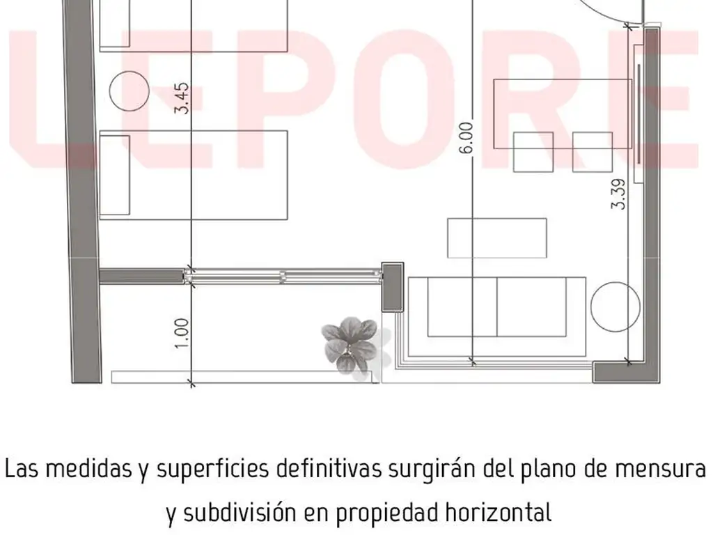Green Line de 4 Unidades en Almagro