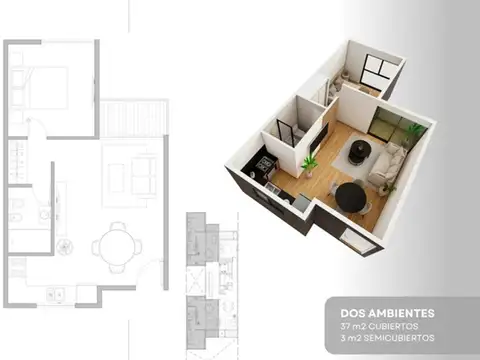 Departamento en Venta en Moron, USD 5.000