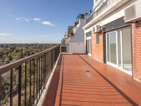 VENTA: DEPARTAMENTO + BALCON ATERRAZADO CON VISTA
