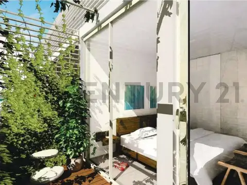 Departamento 2 ambientes con 1 baño