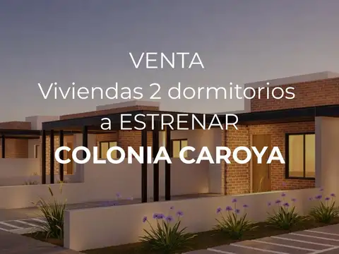 VENTA - CASAS PARQUE GUYÓN - COLONIA CAROYA 