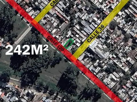 Terreno en venta - 242Mts2 - La Plata