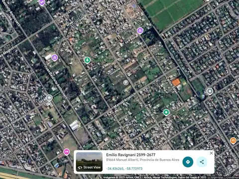 Terreno en Venta en Del Viso, USD 160.000