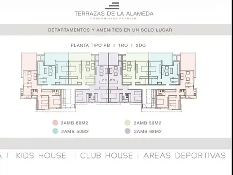 Departamento en Venta con 1 cocheras