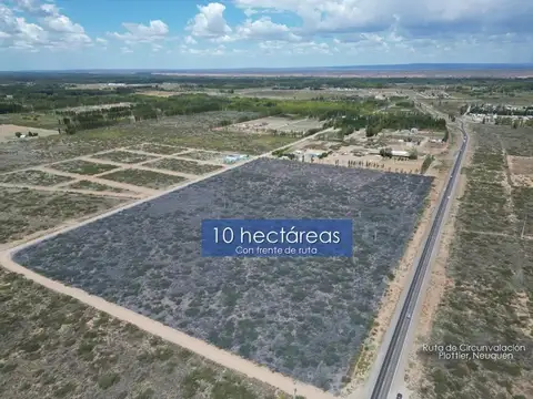 VENTA DE LOTE 10 HECTAREAS PLOTTIER NEUQUEN 