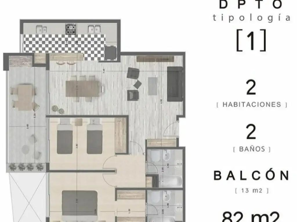 RIVERA NORTE de 24 Unidades en Villa Belgrano