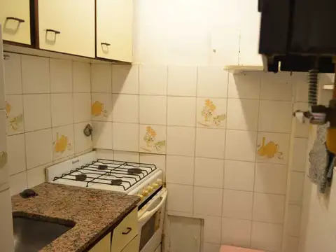 Departamento 2 ambientes con 1 baño