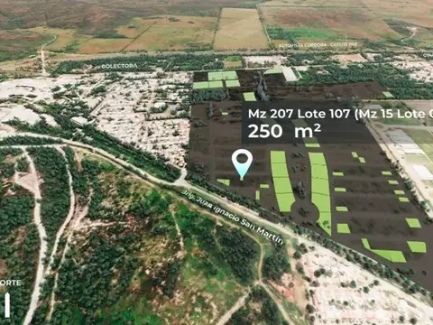 Terreno en venta 250 m² en Nuevo Malagueño, financiado!