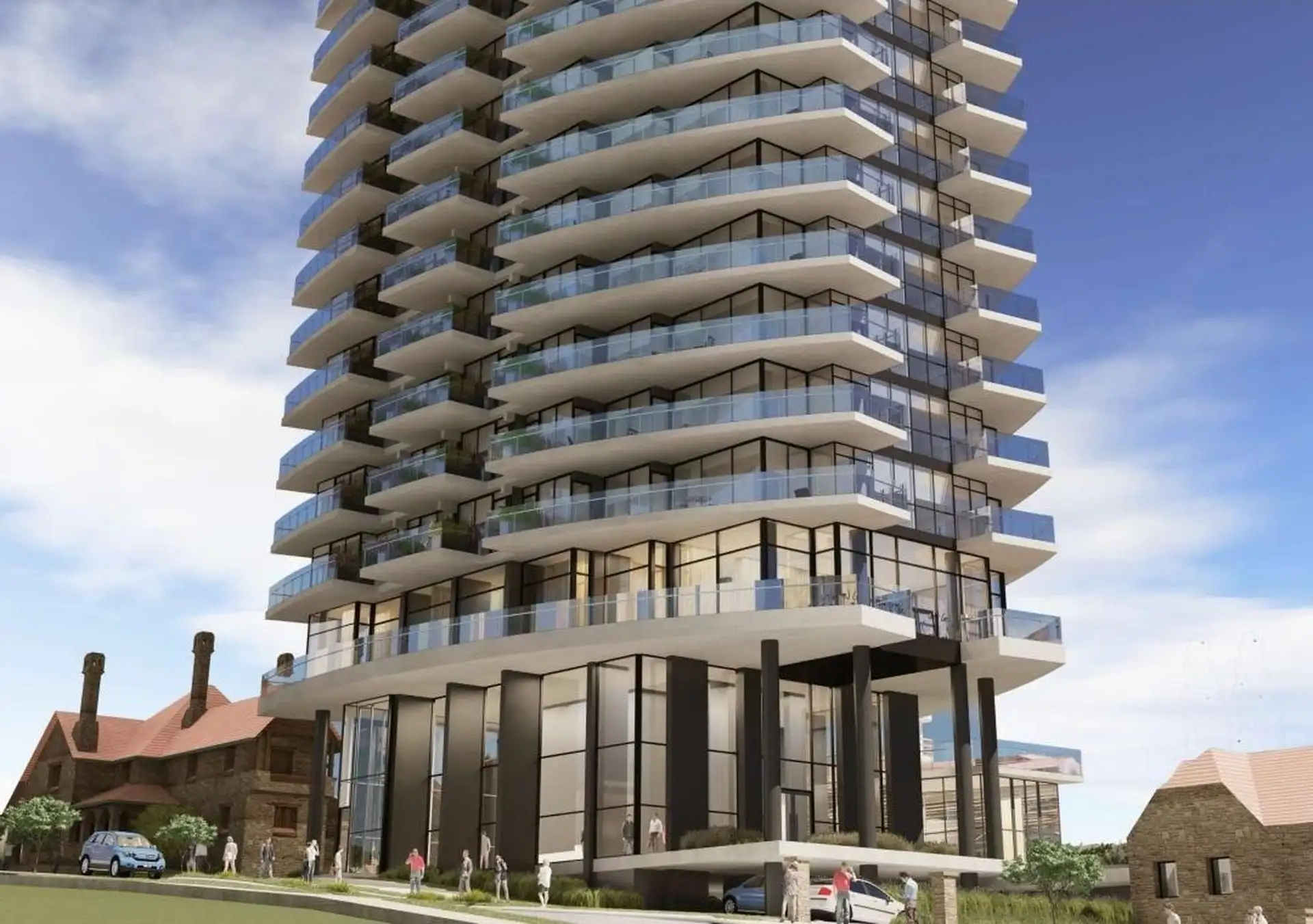 Departamento en Unkanny Residences tres ambientes con cochera