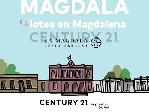 LA MAGDALA, lotes urbanos desde 400 mts2 en Magdalena