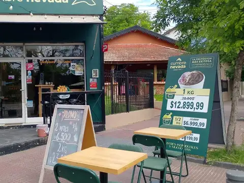 Venta fondo de comercio heladería Maschwitz