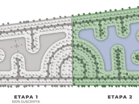 VENTA Lote a Laguna 700m2 - Etapa 1 - Las Victorias Barrio Privado