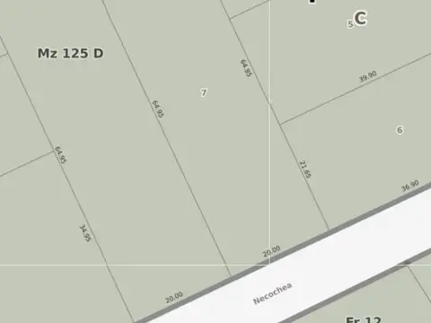 Terreno en Venta en Tandil, USD 33.000
