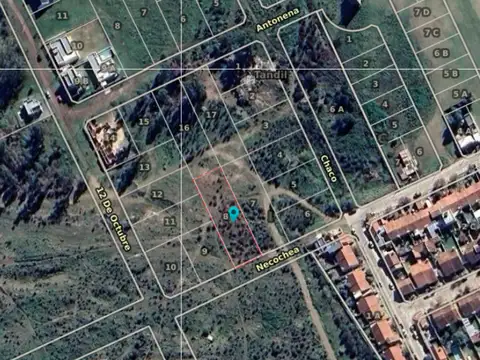 Terreno en Venta de 1299,0 m2