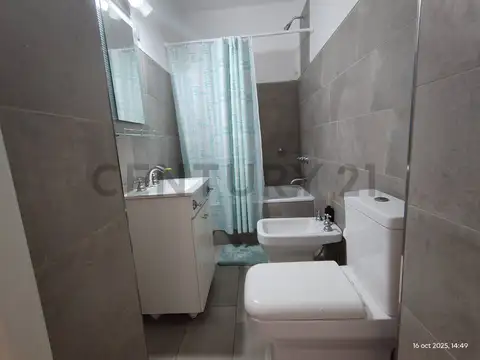 Departamento 2 ambientes con 1 baño