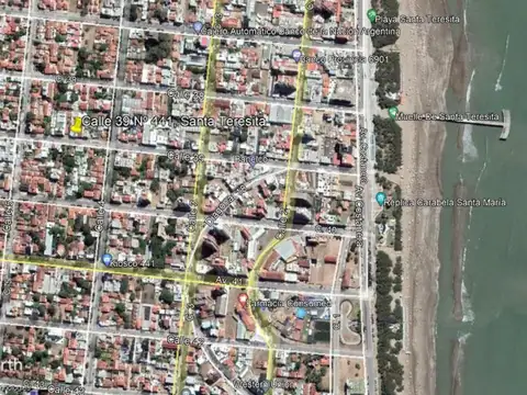 Depto en pleno Centro de Santa Teresita, sobre Calle 39