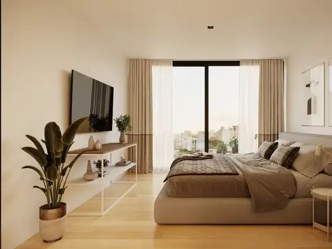 Departamento 2 ambientes con 1 baño