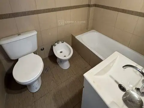 Departamento 2 ambientes con 1 baño