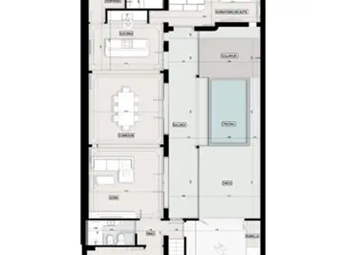 Casa 7 ambientes con 3 baños