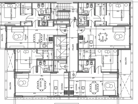 Departamento 2 ambientes con 1 baño