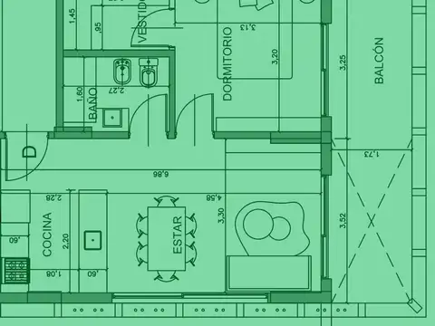 venta DEPARTAMENTO 2 ambientes BANFIELD balcón