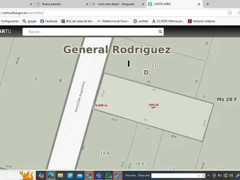 Terreno en Venta de 320,0 m2