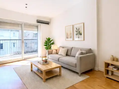 Monoambiente con balcón al frente  | Piso 2º | Muy Luminoso | Apto Crédito | Recoleta límite Palermo