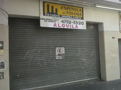 LOCAL DE 130 M2 EN SAN ANDRÉS S/AV. PRESIDENTE PERÓN